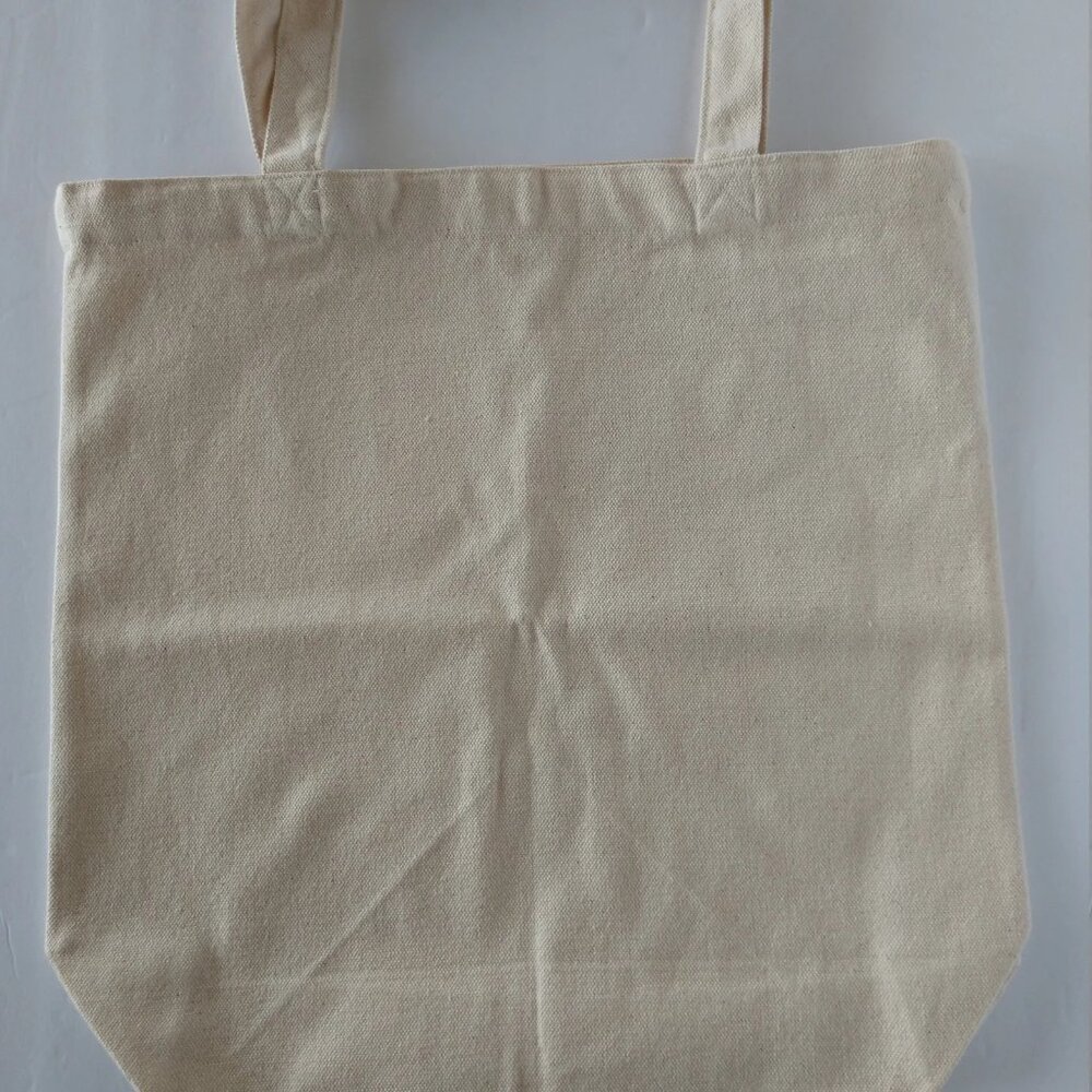 Hand-Painted Hummingbird Tote Bag : Floral Garden Reusable Canvas Bag  NWT - Picture 12 of 15